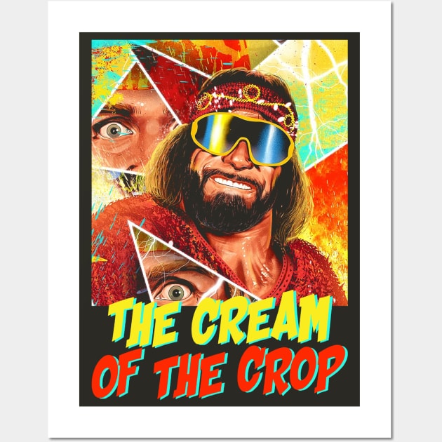 MACHO MAN - THE CREAM OF THE CROP PAINTINGS Wall Art by parijembut